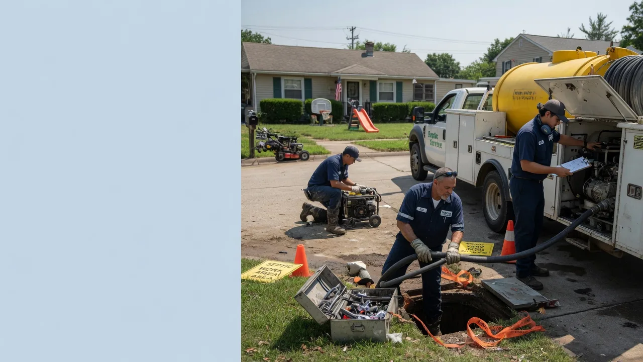 Septic Tank Pumping in Harrison City, PA near me